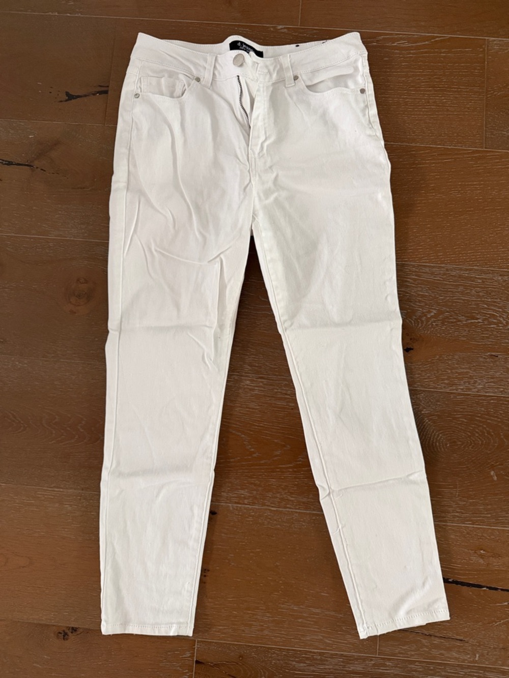 D Jeans White Slim Jeans